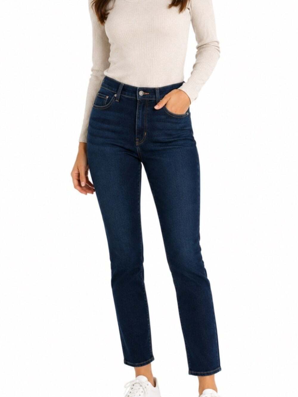 Banana Republic Jeans 30S High Rise Slim Dark Wash Stretch Denimcore Classic NWT